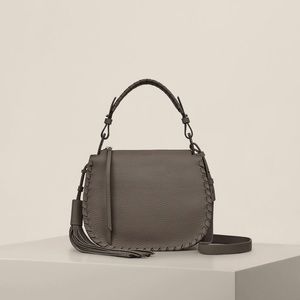 Women's Gray Mori Lea Crossbody in Mink Gray